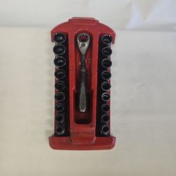 Craftsman 19pc Metric/Inch Socket Set with 31415 L-AB Wrench 811035-11