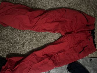 Red Snow Ski Pants