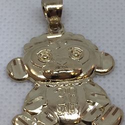 10 K Y GOLD TEDDY BEAR CHARM