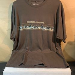 Ride Free- Live Free Large Short Sleeve Shirt 