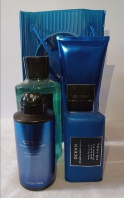 OCEAN  by Bath and Body Mens GIFT SET 😎