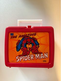 1998 Spider-Man Thermos Lunchbox