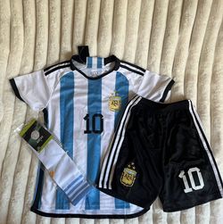 Kids 3 piece Messi set