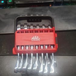MAC 14-PC Metric Stubby Offset Ratcheting Wrench Set 6-19 - 6-PT. SRWMS146PT
