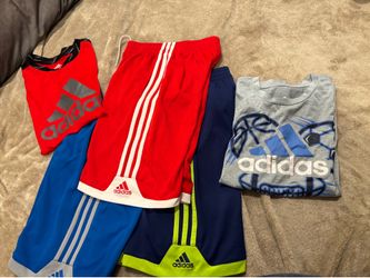 Athletic Adidas boys' clothing bundle kids - size 8