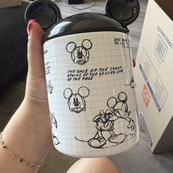 Disney- Mickey Mouse Ceramic Bathroom Jar 