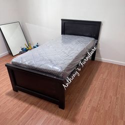 Twin Bed And Mattress 
