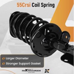 maXpeedingrods 2Pcs Front Struts Shocks for Toyota Prius 2010-2015, 172(contact info removed)88 Shock Absorbers Complete Strut with Coil Spring Assemb