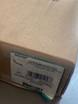 Panduit Panduit CPPA48HDEWBL Modular Patch Panel 48 Port High Density