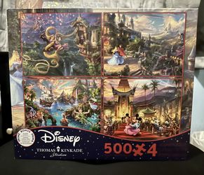 Disney 4 Puzzles in One Box