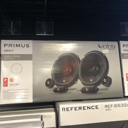 Infinity Primus 6.5 Inch Component Speakers No credit Check Payment Plans!