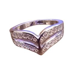 Stamped Sterling Silver Ring 
