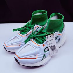 Women’s Adidas UltraBoost 22 Stella McCartney High Green White GX9866 Size 7 NEW