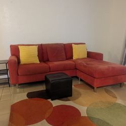 RED COUCH