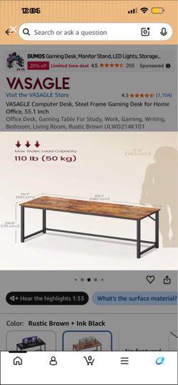 Office table