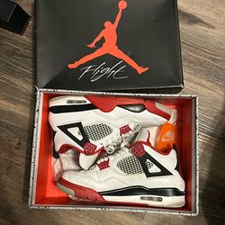 Jordan 4s Fire Red
