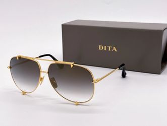Dita Talon sunglasses gradient 18k gold 