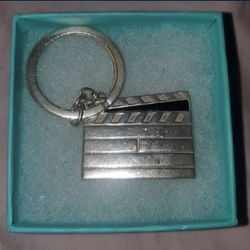 Vintage Tiffany & Co .925 Sterling Silver Keyring Keychain Rare Engraved