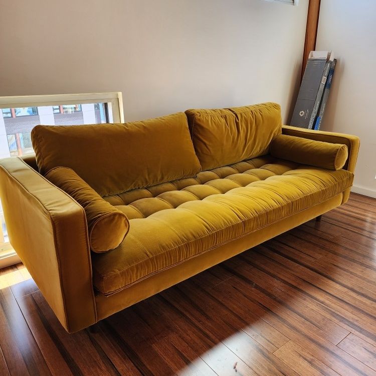 Sven yarrow gold sofa discount