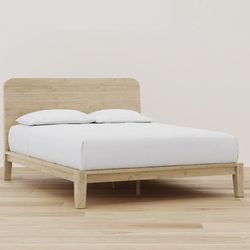 Bamboo Bed Headboard (Nectar Brand) with a scratch 
