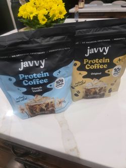 Unopened Jaavy protein coffee