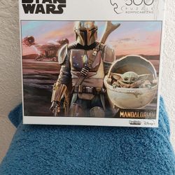 New Sealed Star Wars Mandalorian 500 Piece Puzzle 