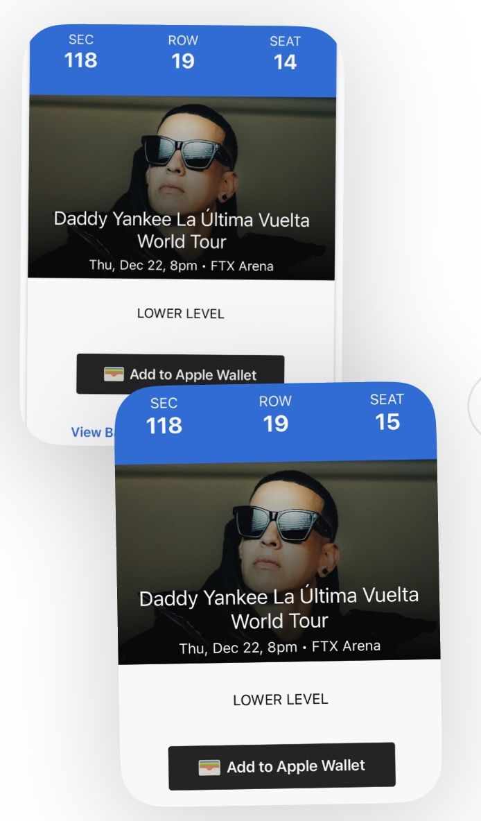 Daddy Yankee Tickets