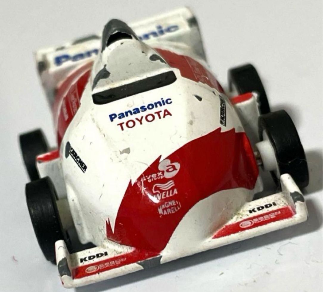 Toyota F1 Push Pull Car Official Ralph Schumacher Vintage Japan