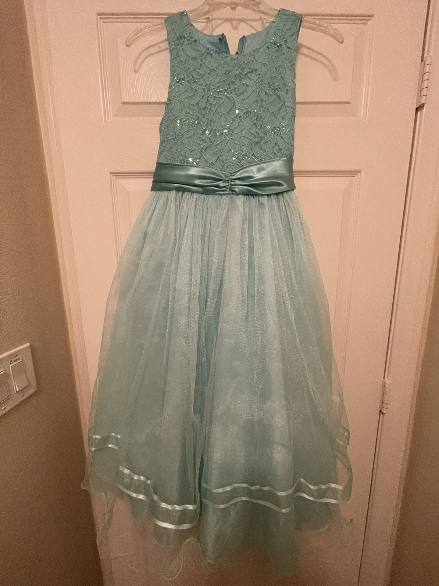 $15 Ceci Kid Flower Girl Formal Dress, Size 11/12
