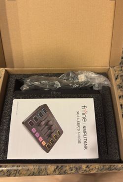 Fifine Audio Mixer with XLR Input