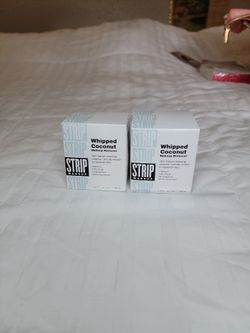 NEW IN BOX! (2)Strip Makeup Whipped Coconut Makeup Remover - FULL SIZE 3.4 oz.