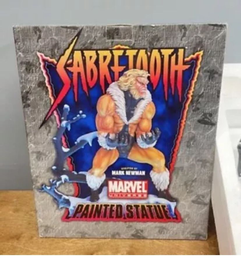 Sabretooth Painted Statue Mark Newman MARVEL BOWEN Designs #14/700 LARGE
