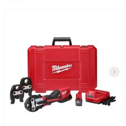 New Milwaukee M12 Force Logic Cordless Press Tool Kit - PRICE FIRM. 