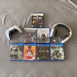 Ps5 Games And Accessories Bundle 