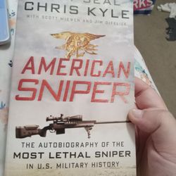 Paperback Book- American Sniper 