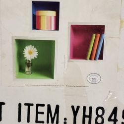 3pc Wall Cube Shelfs