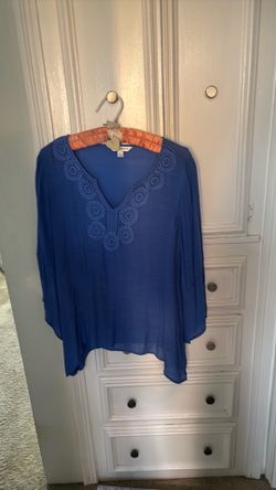 Blue women’s blouse