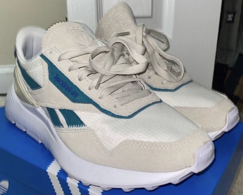 Reebok suede trainers