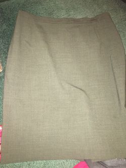Gray skirt size 12