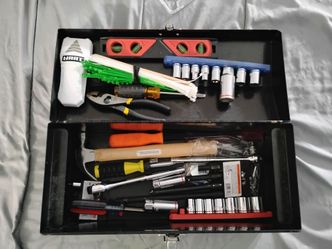 Toolbox with Assorted Tools