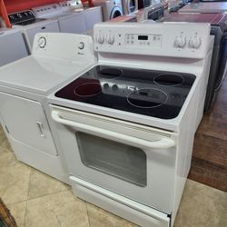 Ge Stove Electric / 60 Days Warranty/ 