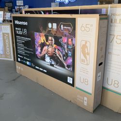 65 Inch Hisense ULED Mini LED U8K 4K HDR Smart TV