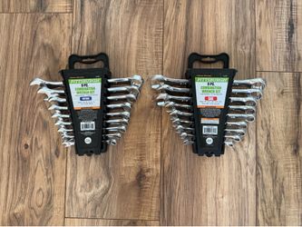 Wrench Set Metric And SAE Combination Wrenches