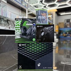 Xbox series X (Bundles Available) (Take It Home In Payment/ llévatelo a casa en pagos)