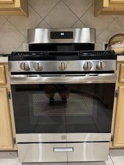 GE Freestand Stainless Steel Gas Stove