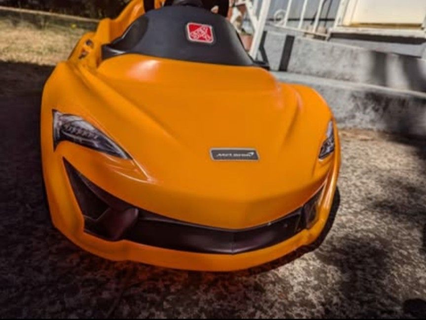 McLaren Push Along Car