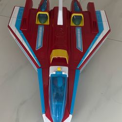Paw Patrol Mighty Pups Super Paws  Jet Command Center Toy Spaceship Plane Sound