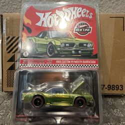 Hot Wheels RLC 1968 Custom Plymouth Barracuda