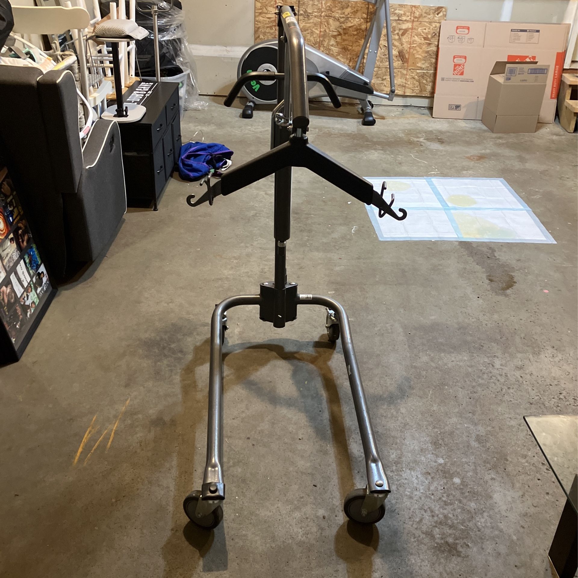 Manual Hoyer Lift With Sling 