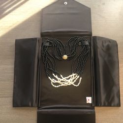 New Pearl & Onyx Necklace